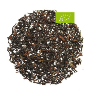 Darjeeling Second Flush, Bio, Schwarztee, 2021, FTGFOP1, Teegarten Lingia, Geschmack blumig, etwas kräftig, jedoch abgerundet mit Muskatellerton