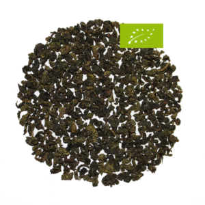 China Oolong Tie Kuan Yin, Grüner Biotee, Ernte 2024, Geschmack: lieblich, aromatisch, fruchtig