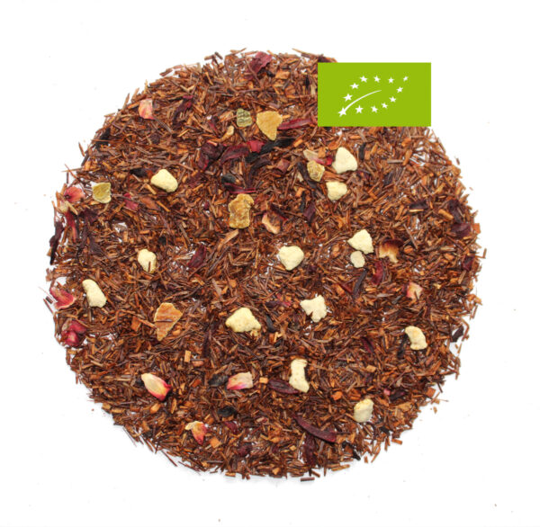 Rooibos Tee, Bio, Natürlich aromatisierte Rooibos-Tee-/Früchtemischung