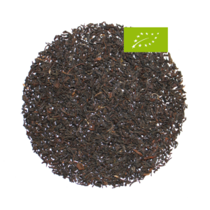 Englische Mischung, Biotee, Ernte 2024, Schwarzteemischung: Assam, Ceylon, Darjeeling, Mittelkräftig, ausgewogen, aromatisch-blumig
