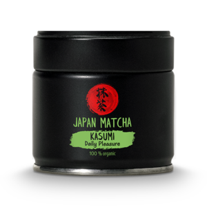 Matcha Tee Japan Kasumi - Daily Pleasure Biotee, 30g, Ernte 2024, Präfektur Kagoshima, Geschmack: Typisch weiche, leicht süßliche Noten