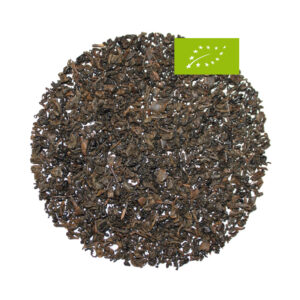 China Schwarzer Gunpowder, Biotee, Ernte 2024, Provinz Hubei, Geschmack: braune Tasse, leicht rauchig, vollmundig