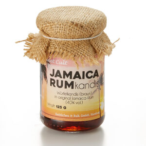 Kandis in Jamaica-Rum braun, 125 Gramm