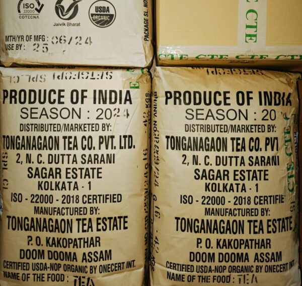 Assam Second Flush, Schwarztee, Bio, SFTGFOP1, Ernte 2024, Geschmack: würzig, malzig mit Honigton, Tonganagaon Garten – Bild 5