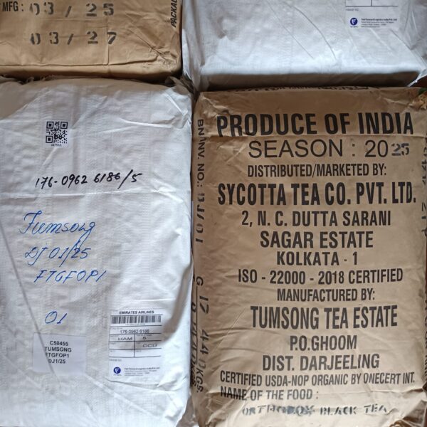 Darjeeling First Flush 2025, Bio, FTGFOP1, Schwarzer Tee, Teegarten Tumsong, Geschmack Vollblumig, fruchtig, spritzig, hocharomatisch – Bild 5